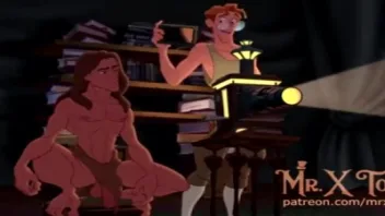 การ์ตูนโป๊ล้อเลียน Tarzan Xxx หนุ่มนักผจญภัยได้เดินทางเข้าไปในป่า แล้วเจอทาซานตอนแลกว่าจะเปลี่ยนความรู้ สุดท้ายเจอแลกควยทาซานจับล่อตูดแถมแตกในอีกต่างหาก – หนังโป๊มะ4.COM