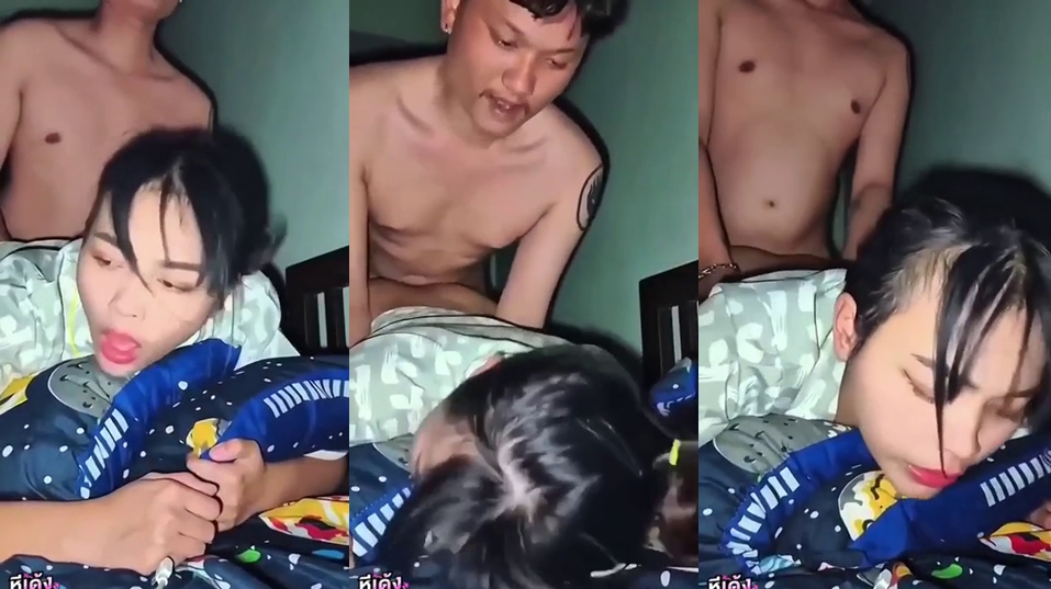 คลิปหลุดทางบ้าน สาวขี้เงี่ยนมาโดนแฟนหนุ่มจัดเต็มคาชุดนอน มาจับเย็ดเสียวโยกควยเย็ดเอวโครตเด็ดแหวกขาเย็ดกระแทกหีลีลาอย่างเด็ดจัดๆ โยกควยเย็ดกันอย่างมันส์อ้อนเย็ดจัดๆครางเสียวอย่างมันส์