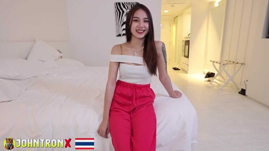 หนังโป๊ไทย JohntronX – Natty น้องแนตตี้สาวไทยน่ารักงานดีงานใหม่แจ่มๆ โดนพี่จอห์นจัดล่อเสียวแบบไม่ยั้งกระแทกหีเย็ดรัวๆจนร้องครางลั่น