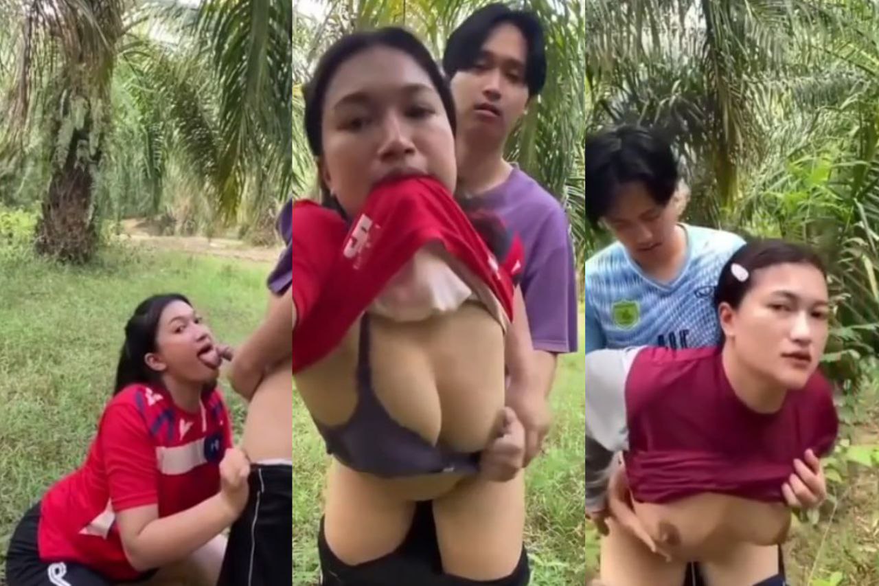 คลิปหลุดไทย คู่รักพากันไปเย็ดในป่า อมควยแล้วยืนเย็ดคาชุดซอยจนแตกใน ตกเย็ด็พาก่อนมาต่อในสวน ชอบเย็ดนอกบ้าน