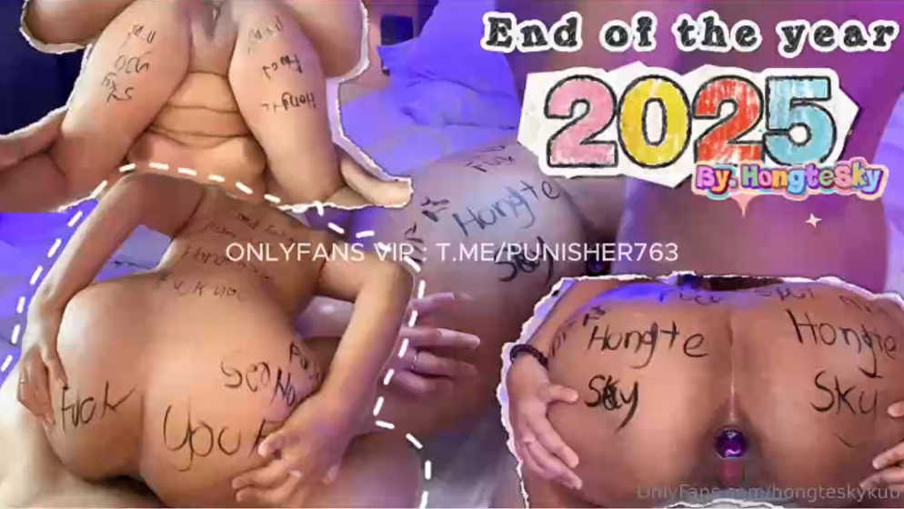 คลิปหลุด hongteskykub นัดสาวหมวยอวยมาเย็ดฉลองวันขึ้นปีใหม่ โดนจับกระเด้าหีเย็ดแล้วขย่มโยกเอวรัวๆแบบไม่ยั้งเลย